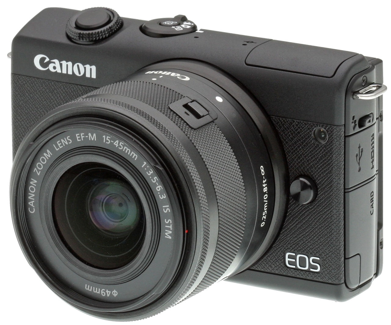【美品】Canon EOS M200 Canon EOS M200 24.1 MP Mirrorless Digital Camera - 4K / 25