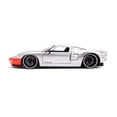 thumbnail image 3 of 2005 Ford GT Hardtop, Silver and Orange - Jada Toys 31324 - 1/24 scale Diecast Model Toy Car, 3 of 6