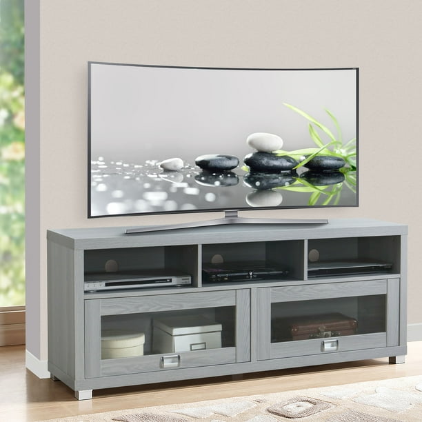 Techni Mobili 58" Durbin TV Stand for TVs up to 75", Grey