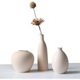 thumbnail image 1 of Juego de 3 jarrones de cerámica, pequeños floreros para decoración rústica del hogar, decoración moderna de granja, decoración de sala de estar, decoración de estantes, decoración de mesa,, 1 of 8