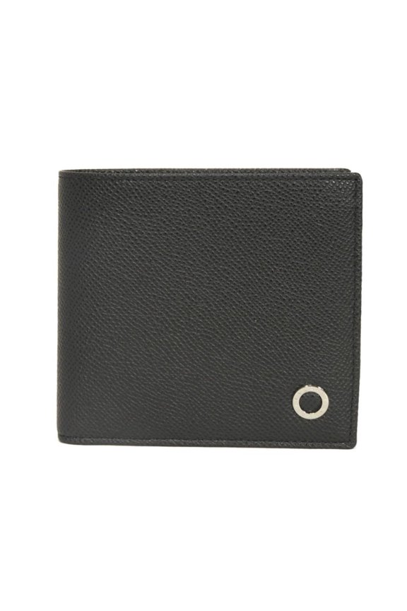 Pre-Owned Bulgari BVLGARI Bi-fold Wallet BB Man Compact Emerald Green RFID IC Unused Logo...