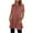 Red, variant on Fesfesfes T Shirts for Women Fashion Round Neck Solid Pocket T-shirt Tops Short Sleeve Loose Blouse Tee L(US:8)