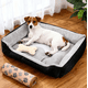 thumbnail image 2 of Tapete Cama Para Mascotas Gatos Perros Suave Comoda 50x38cm Xtellar Negro, 2 of 4