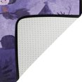 thumbnail image 7 of Bathroom Sets Curtain and Rug Sets 23.6x15.7 in Non-Slip Mat and 66x72 in Shower Curtain for Home Bath Dcor Purple Halloween-themed Background, 7 of 7