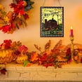thumbnail image 3 of Inteprter Señal de calabaza para puerta, placas de cosecha, placa colgante llamativa, decoraciones de regalo, adorable colgador de bienvenida de Acción Kits de decoración para fiestas JM00928 Inteprter HA063883-06, 3 of 6