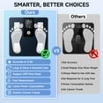 thumbnail image 7 of GE Smart Body Fat Scale Bluetooth - LCD, Measures Weight, BMI, 13 Metrics, Rechargeable, 7 of 7