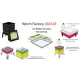 thumbnail image 5 of Nature's Footprint Worm Factory 360 4-Tray 4 gal Black Recycled Plastic Composting Bin (4 Count), 5 of 7