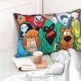 thumbnail image 4 of Lsque Scooby-Doo Pattern Bedding Waterproof Pillow Protector Zippered Queen – Bed Bug Proof Pillow Encasement-14"x20", 4 of 6