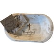 thumbnail image 7 of Housewarming Gift Thanksgiving Decor for Meditation Matte Texture Cross Prayer Religious Bowl Easter Decor Prayer Dough Bowl Mini Rustic Farmhouse Cross Bowl BROWN WITH CARDS, 7 of 7