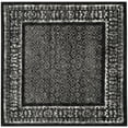 thumbnail image 4 of SAFAVIEH Adirondack Royston Geometric Area Rug, Black/Silver, 4' x 4' Square, 4 of 6