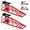 Red + black tablet, variant on GARVEE 2-Pack 5T Auto Car Truck Service Ramps Lifts,Low Profile Hydraulic Car Ramps for Oil Changes,Adjustable Lift Height,Red