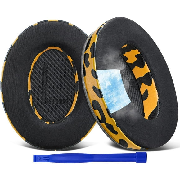 Almohadillas de gel refrigerante SoloWit para Bose QC35 QC35 II Tiger