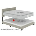 thumbnail image 6 of Home Design Jovita Queen Tufted Upholstered Storage Panel Bed Frame with Diamond Button Tufting and Four Drawers, Beige, Easy Assembly, 6 of 6