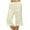 Beige, variant on ZQUUVOU Women's Capris Pants Solid Color Loose Lace Leggings And Sleeping Pants White