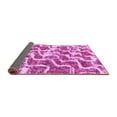 thumbnail image 2 of Ahgly Company Indoor Square Abstract Pink Modern Area Rugs, 3' Square, 2 of 4