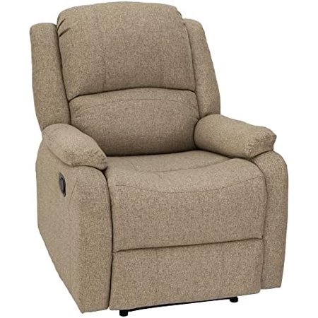 RecPro Charles Collection | 30" Zero Wall RV Recliner | Wall Hugger Recliner | RV Living Room (Slideout) Chair | RV Furniture | RV Chair | Cloth (Oatmeal, 1 Chair)