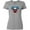 AC-Heather Grey, variant on Inktastic Pug Dog Patriotic US Flag Heart Women's T-Shirt