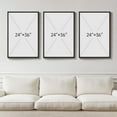 thumbnail image 3 of Neutral Singg Wall Art for Living Room, 3 Piece Modern Canvas Prints Paintings Artwork for Walls-Tan Beige Brown Minimalist Pictures for Living Room Hallway Bedroom Wall Decor, 3 of 6