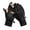 Black-C, variant on Winter Gloves for Men Unisex Winter Warm Gloves Outdoor Cycling Zipper Touch-Screen Gloves Gray Gloves