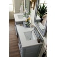 thumbnail image 2 of James Martin Vanities 82" Double Vanity Set, Bright White w/ 3 CM White Zeus Quartz Top, 2 of 7