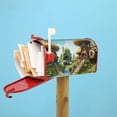 thumbnail image 6 of Goofa Cartoon Mushroom House Pattern Mailbox Cover, Mailbox Decoration with Magnetic Strips for Standard and Large Mailboxes, Easy Installation, Durable and UV-Resistant-25.5x21 in, 6 of 8