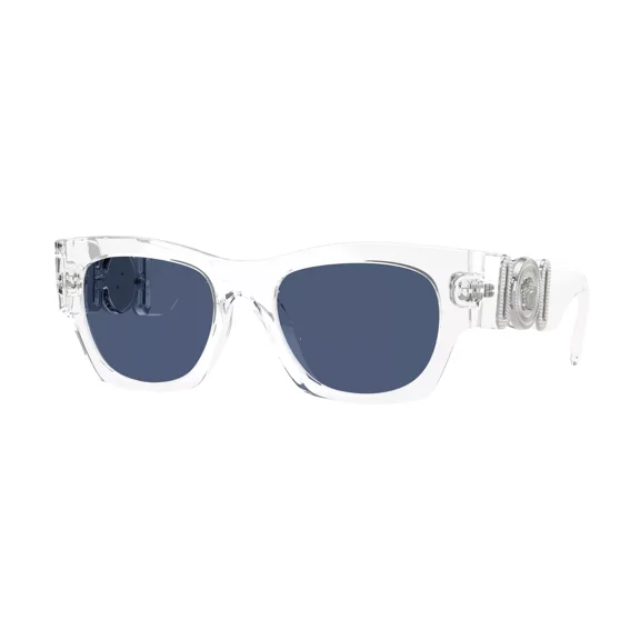 Versace Sunglasses VE4479U 14880 52mm Crystal / Blue Lens