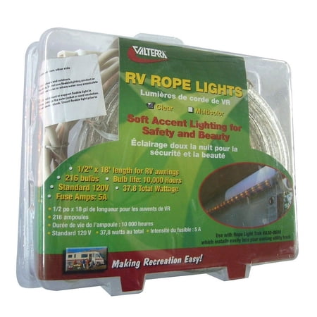 Valterra A30-0650 Rope Light - 18', Clear