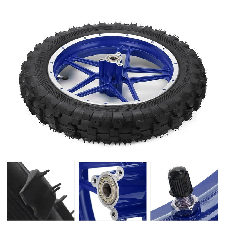 Pocket Bike Tire, Anti-skid Rear Wheel Anti-rust And Durable With Metal  Wheel Replacement For Mini Dirt Bike For Tire Replacement