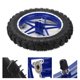 thumbnail image 3 of Rueda trasera Neumático trasero Bolsillo para bicicleta Neumático Reemplazo de neumáticos Neumático Rueda trasera, Pocket Bike Tire Metal Goma para ingeniero para, 3 of 7