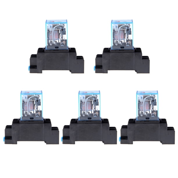 Relé de potencia de bobina de 5 piezas para ajuste automático de la protección de seguridad del circuito AC220V