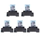 thumbnail image 1 of Relé de potencia de bobina de 5 piezas para ajuste automático de la protección de seguridad del circuito AC220V, 1 of 9