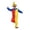 Yellow%GC100, variant on SJLDQY Carnival Mens Clown Dress Up Funny Patchwork Jumpsuit Wtih Hat Outfits Party Stage Performance Clothes Set