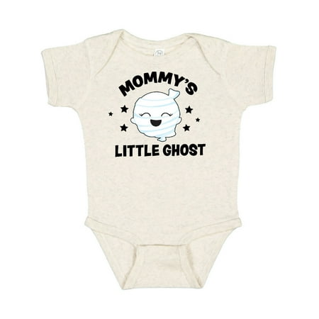 

Inktastic Cute Mommy s Little Ghost with Stars Gift Baby Girl Bodysuit