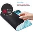 thumbnail image 3 of Blue Teal Green Sea Waves Mouse Pad, Ocean Mouse Pad Non-Slip Rubber Base Mouse Pads for Office Laptop, 9.5 inch x7.9 inch, 3 of 6