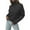 Black, variant on Turtleneck Sweater - Women's Warm High Neck Pullover, Cozy Layer for Ski Lodge, Winter Travel, and Cold Weather Comfort | Turtleneck Sweater Women, Turtleneck Sweater