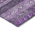 thumbnail image 4 of Addison Rugs Chantille Indoor/Outdoor Transitional Southwest Purple Washable Round Rug, 8' x 8', 4 of 6