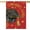 Red, variant on SIMDOO Congrats Grad Graduation House Flag 28x40 Inch Double Sided Outside, Mortarboard Diploma Celebration Party Yard Outdoor Decoration Blue