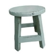 thumbnail image 3 of Vsenkes Wooden Stool Plant Stand Round Planter Holder for Office Living Room Desktop Blue, 3 of 9