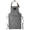 Ash Grey, variant on Pull Patch Craftsman Style Full Length BBQ & Baking Apron - Dark Midnight