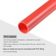 thumbnail image 4 of Tubo de PVC Uxcell de alta dureza para drenaje de agua en muebles, funda de cable eléctrico roja 9/16" x 5/8", 4 of 5