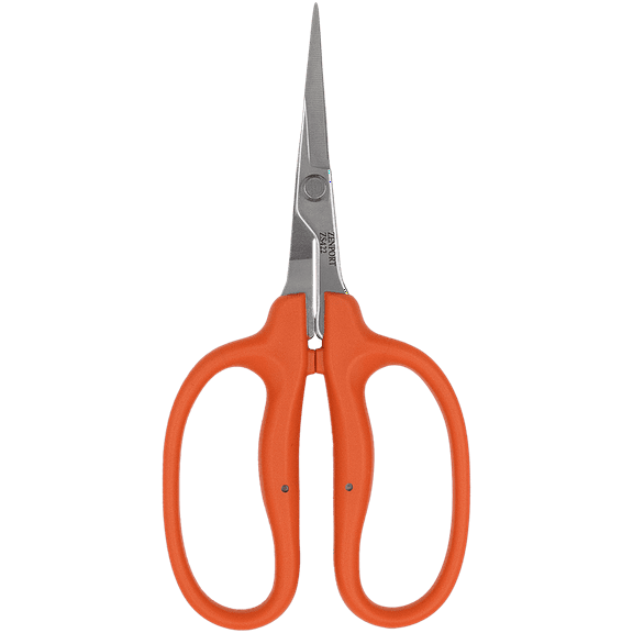 Zenport ZS422 Straight Blade MasaMasa Scissors, Orange, 1.4 Inch Stainless Steel Blades, Orange