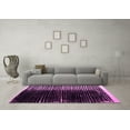 thumbnail image 3 of Ahgly Company Indoor Rectangle Abstract Pink Modern Area Rugs, 2' x 4', 3 of 4