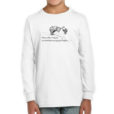 

Pooh Bear Adventure Long Sleeve Toddler -Smartprints Designs 4 Toddler