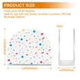thumbnail image 4 of Yayeee Napkin Holder for Table Kitchen Paper Tissue Organization, White Retro Pattern, 4 of 8
