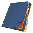 thumbnail image 2 of Poly Index Dividers, 8-Tab, 11 X 8.5, Assorted, 4 Sets | Bundle of 5 Packs, 2 of 7