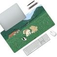 thumbnail image 2 of Cute Desk Mat Kawaii Mousepad Anime Aesthetics Desk Pad XXL Cute Checke and Mouse Pad Computer Keyboard Mat Office Desk Pad Protector .&#X.&#, 2 of 7