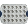 thumbnail image 2 of Trudeau Structured SiliconeTM 24CT Mini Muffin Pan Marble, 2 of 2