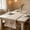 Khaki, variant on Hollow Lace Woven Table Runner with Tassel Trim,3 Neutral Tone Textile Dining Table Decor Strip for Coffee Table Sideboard Display,71"x12"(Beige)