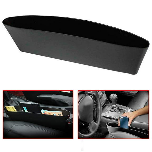 1 Pc Car Console Side Seat Gap Catcher Filler Organizer Caddy Pocket Storage