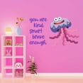 thumbnail image 3 of Jellyfish Smart Kind Treasure Chest Gold Coins Neckles Fish Dream Big Little Octopus Statfish Princess Queen Sweet Dreams Bedtime Unicorn Holiday Decorating Wall Decal Sticker - Size: 10 In X 6 In, 3 of 5